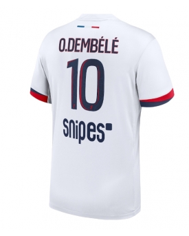 Billige Fotballdrakt Paris Saint-Germain Ousmane Dembele #10 Replika Bortedrakt 2025-26 Kortermet Billige Fotballdrakt Paris Saint-Germain Ousmane Dembele #10 Replika Bortedrakt 2025-26 Kortermet